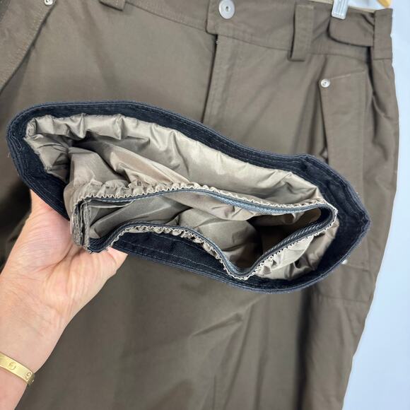 Columbia Mens Winter Snowboard Ski Pants Brown Omni Tech Outdoor Sz L - Picture 4 of 12